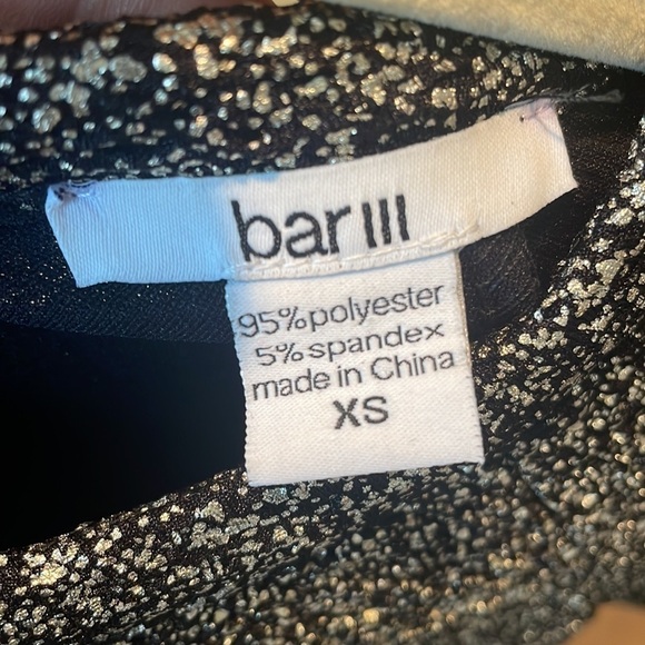 Black & Gold Mini Dress​​​​​​​​​​​​ - Picture 5 of 6